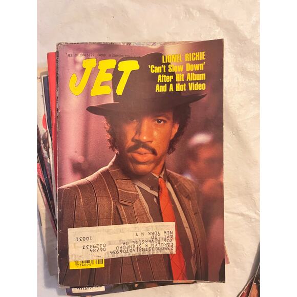 Vintage Jet Magazines Lot (14) 1984 Michael Janet Jackson Lionel Richie Mr. T - Picture 11 of 16